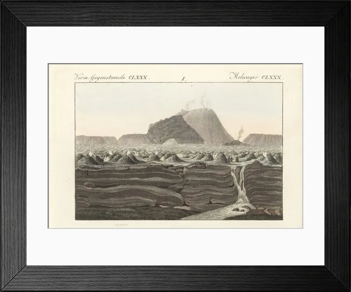 Framed Print : View of El Jorullo, central Mexico Framed Print : View of El Jorullo, central Mexico