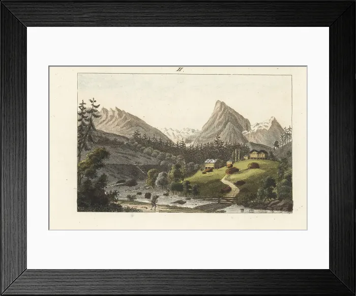 Framed Print : View of the Rosenlaui Glacier, Bernese Alps, Switzerland Framed Print : View of the Rosenlaui Glacier, Bernese Alps, Switzerland