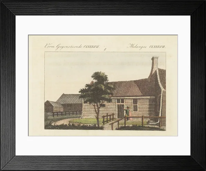 Framed Print : Peter the Great's cabin, Zaandam, Holland, 1697 Framed Print : Peter the Great's cabin, Zaandam, Holland, 1697