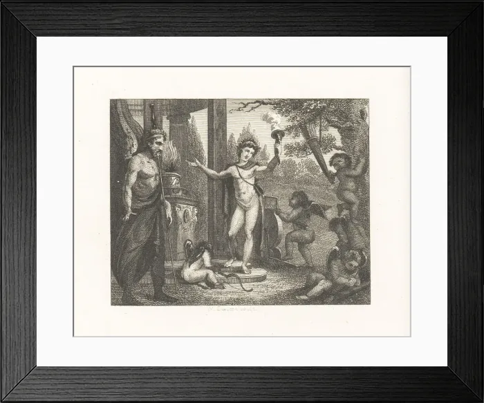 Framed Print : Cupid, Hymen and Plutus Framed Print : Cupid, Hymen and Plutus