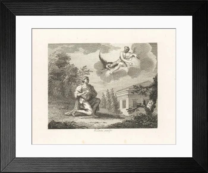 Framed Print : The Father and Jupiter Framed Print : The Father and Jupiter