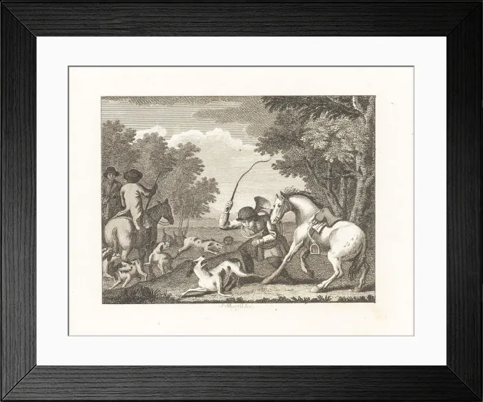 Framed Print : The Hound and the Huntsman Framed Print : The Hound and the Huntsman