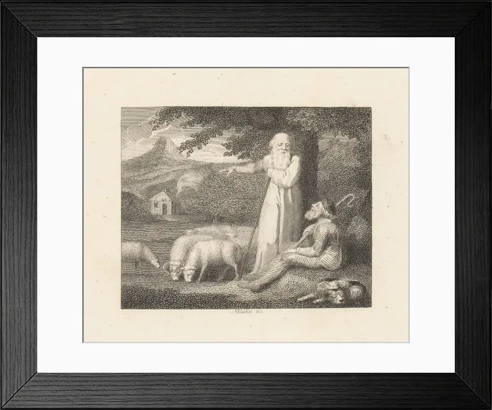 Framed Print : The Shepherd and the Philosopher Framed Print : The Shepherd and the Philosopher