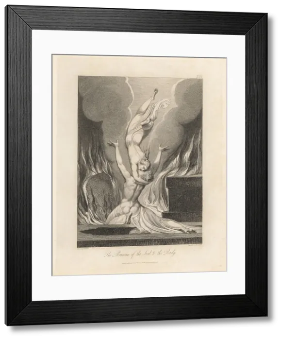 Framed Print : The Reunion of the Soul and the Body Framed Print : The Reunion of the Soul and the Body