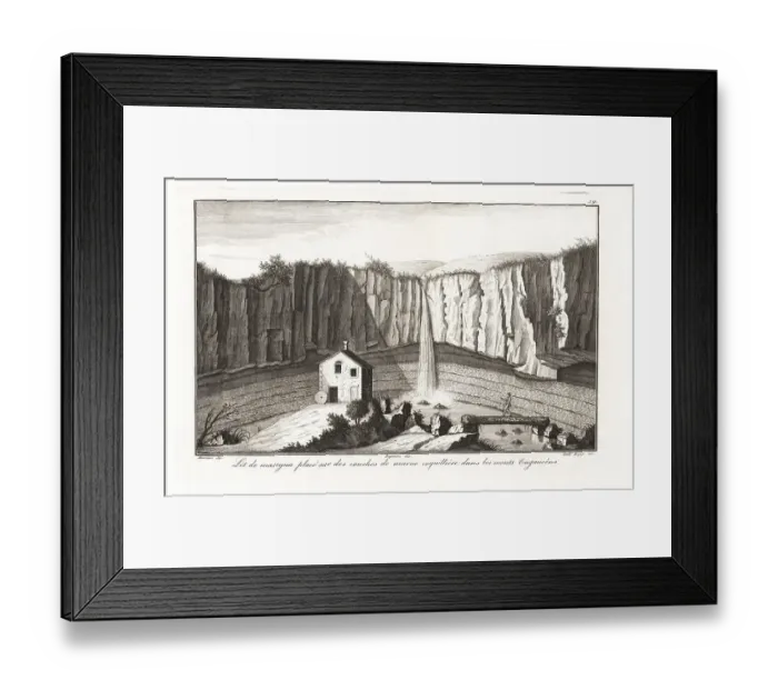 Framed Print : Waterfall and windmill of Schiva-noja, Castelnuovo, Italy Framed Print : Waterfall and windmill of Schiva-noja, Castelnuovo, Italy