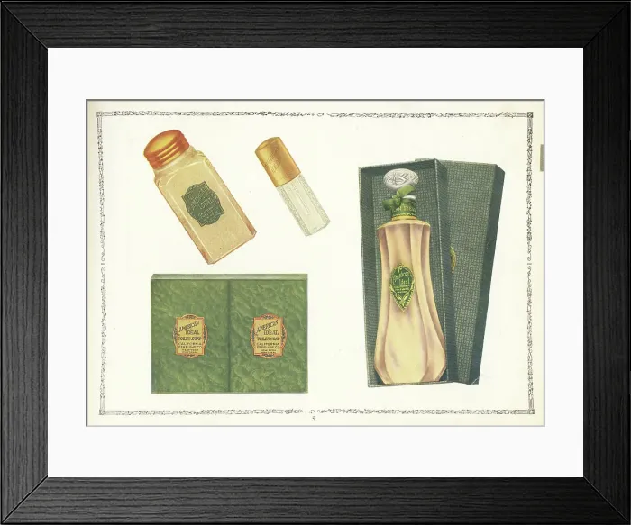 Framed Print : American Ideal brand cosmetics from CPC, 1926 Framed Print : American Ideal brand cosmetics from CPC, 1926