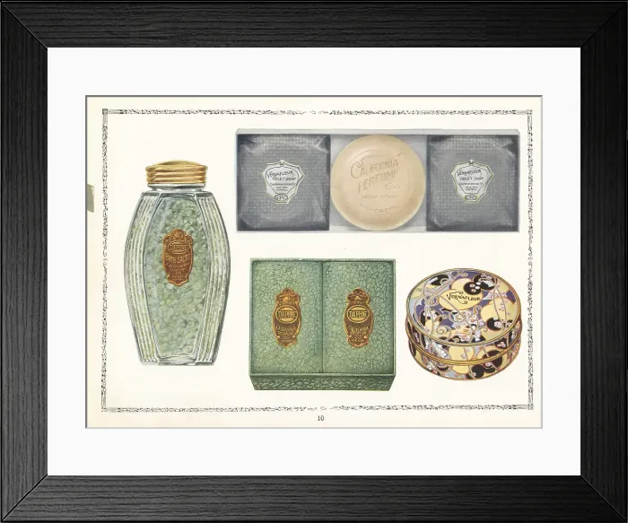 Framed Print : CPC brand cosmetics from 1926 Framed Print : CPC brand cosmetics from 1926