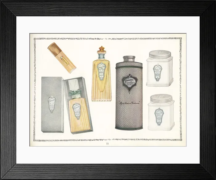 Framed Print : Vernafleur brand cosmetics from CPC, 1926 Framed Print : Vernafleur brand cosmetics from CPC, 1926