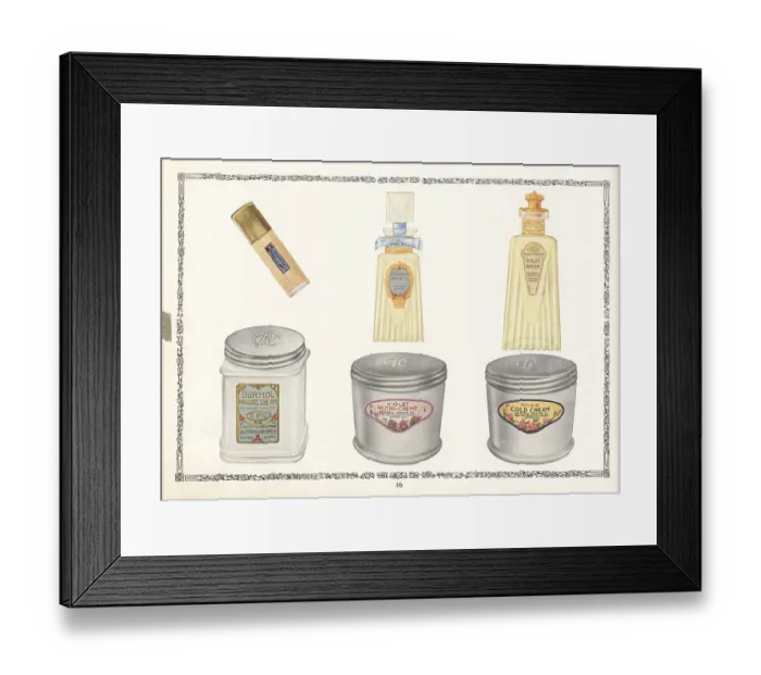 Framed Print : CPC brand cosmetics from 1926 Framed Print : CPC brand cosmetics from 1926