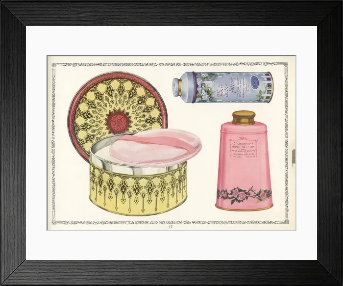 Framed Print : CPC brand cosmetics from 1926 Framed Print : CPC brand cosmetics from 1926