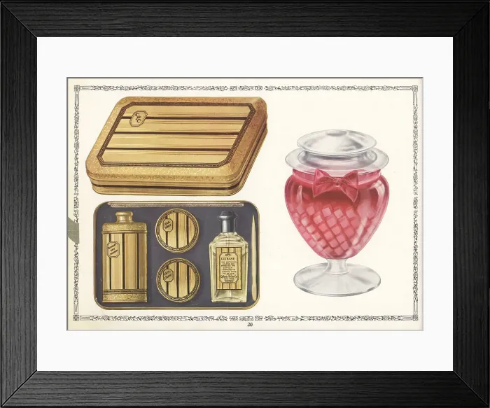 Framed Print : CPC brand cosmetics from 1926 Framed Print : CPC brand cosmetics from 1926