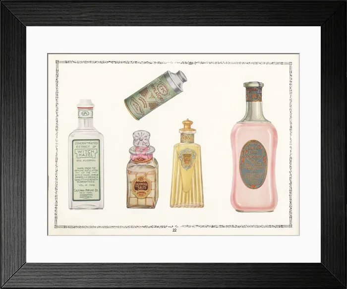 Framed Print : CPC brand cosmetics from 1926 Framed Print : CPC brand cosmetics from 1926