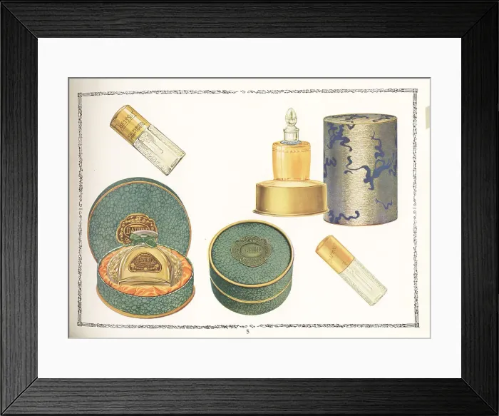 Framed Print : Various CPC brand cosmetics, 1927 Framed Print : Various CPC brand cosmetics, 1927