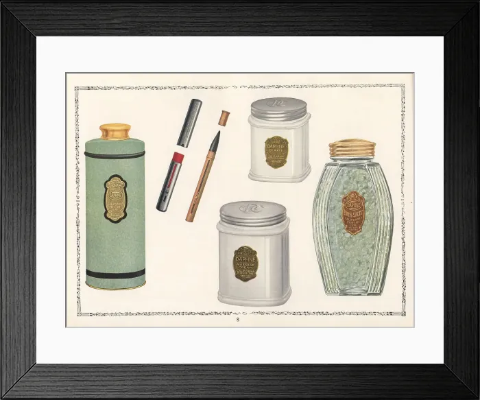 Framed Print : Daphne brand cosmetics from CPC, 1927 Framed Print : Daphne brand cosmetics from CPC, 1927