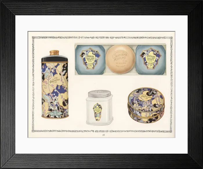 Framed Print : Vernafleur brand cosmetics from CPC, 1927 Framed Print : Vernafleur brand cosmetics from CPC, 1927