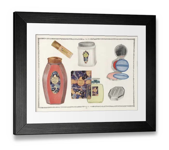 Framed Print : Vernafleur brand cosmetics from CPC, 1927 Framed Print : Vernafleur brand cosmetics from CPC, 1927