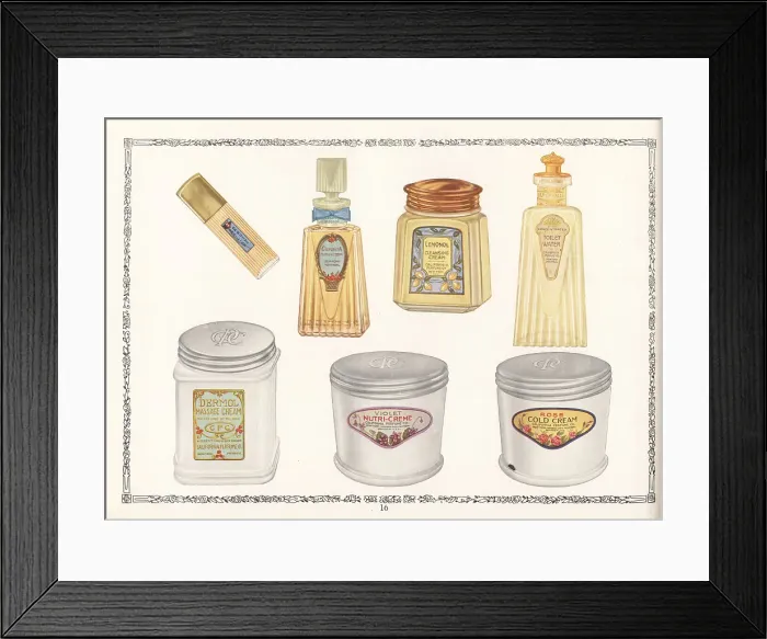 Framed Print : CPC floral perfumes and toilet waters, 1927 Framed Print : CPC floral perfumes and toilet waters, 1927