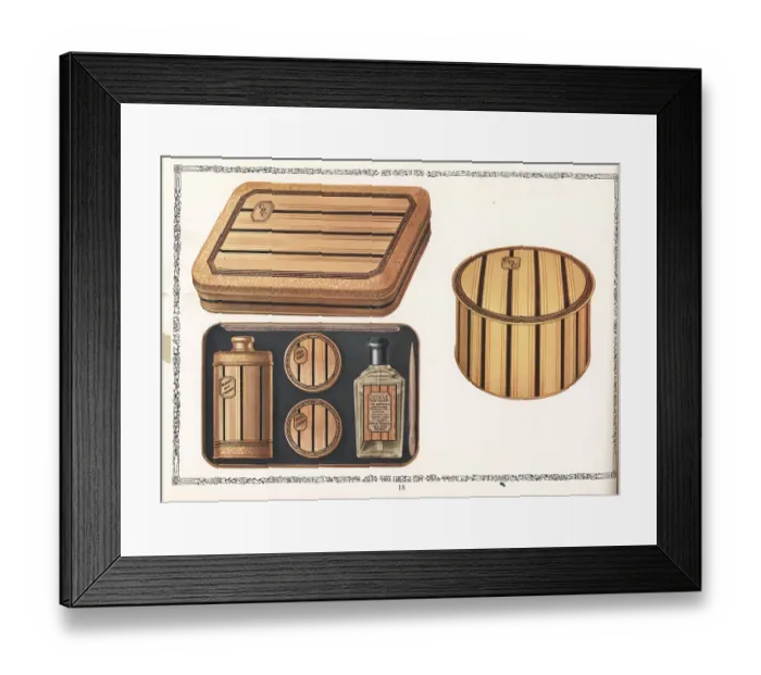 Framed Print : Manicure set from CPC cosmetics, 1927 Framed Print : Manicure set from CPC cosmetics, 1927