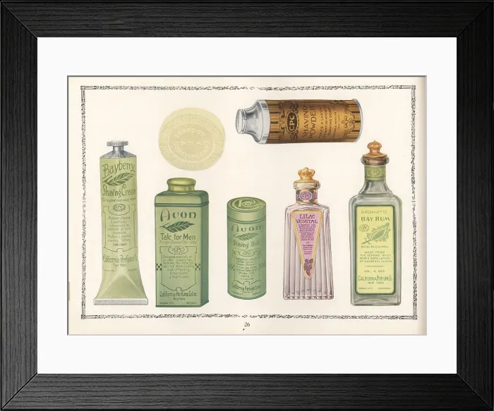 Framed Print : CPC cosmetics for men, 1927 Framed Print : CPC cosmetics for men, 1927