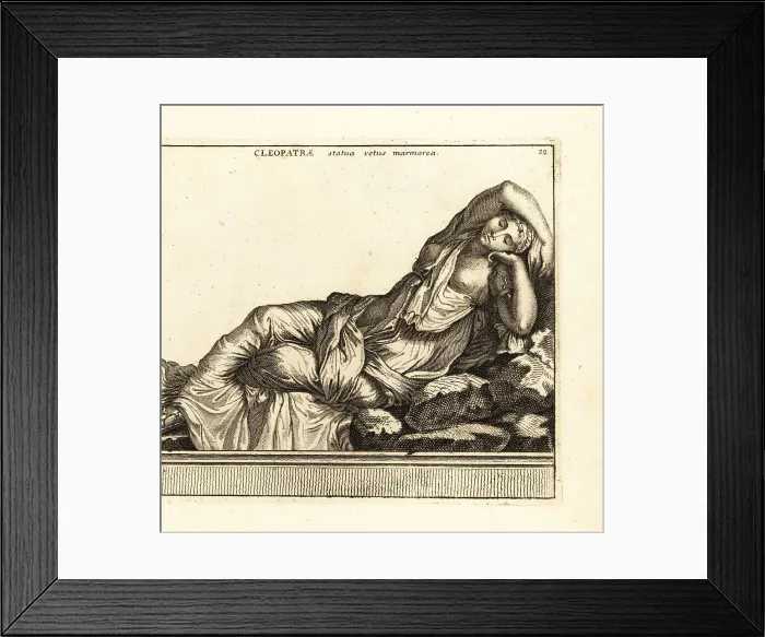 Framed Print : Statue of a Sleeping Ariadne, also known as Cleopatra Framed Print : Statue of a Sleeping Ariadne, also known as Cleopatra