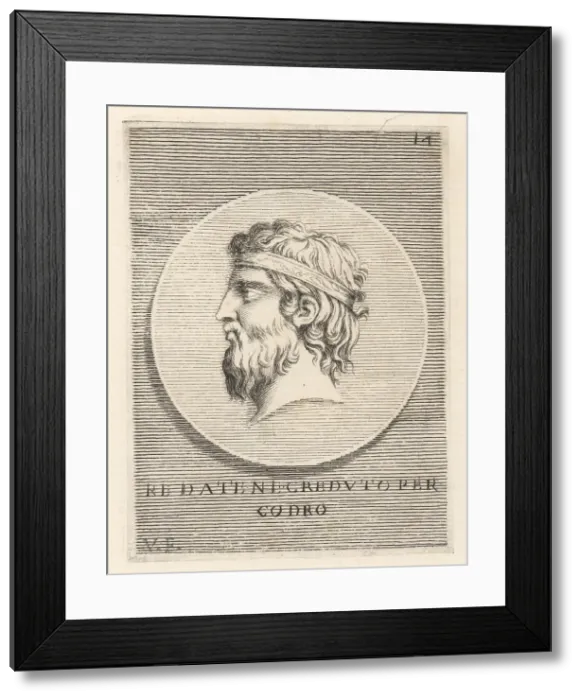 Framed Print : Codrus, semi-mythical last King of Athens, c. 1089-1068 BC Framed Print : Codrus, semi-mythical last King of Athens, c. 1089-1068 BC