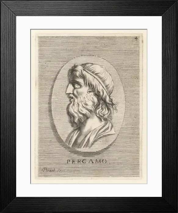 Framed Print : Pergamus, mythical founder of the city of Pergamum Framed Print : Pergamus, mythical founder of the city of Pergamum
