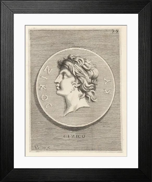 Framed Print : Antiochus IX Eusebes Cyzicenus, King of Syria, died 96 BC Framed Print : Antiochus IX Eusebes Cyzicenus, King of Syria, died 96 BC
