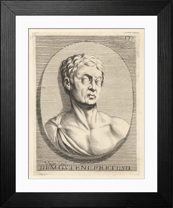 Framed Print : Head of Demosthenes Framed Print : Head of Demosthenes