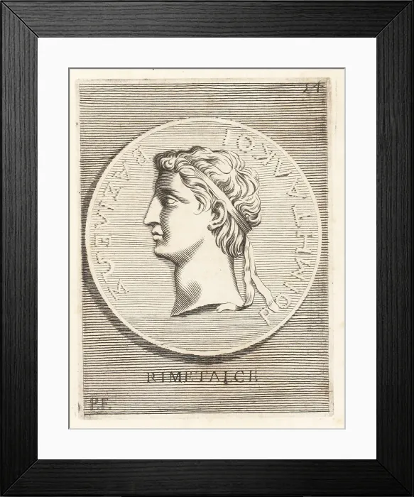 Framed Print : Head of Rhoemetalces I, king of the Sapaean kingdom of Thrace Framed Print : Head of Rhoemetalces I, king of the Sapaean kingdom of Thrace
