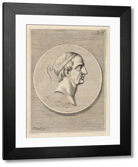 Framed Print : Ancus Martius, legendary fourth king of Rome Framed Print : Ancus Martius, legendary fourth king of Rome