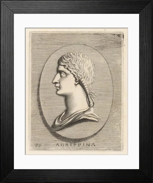 Framed Print : Agrippina the Elder, wife of Germanicus Framed Print : Agrippina the Elder, wife of Germanicus