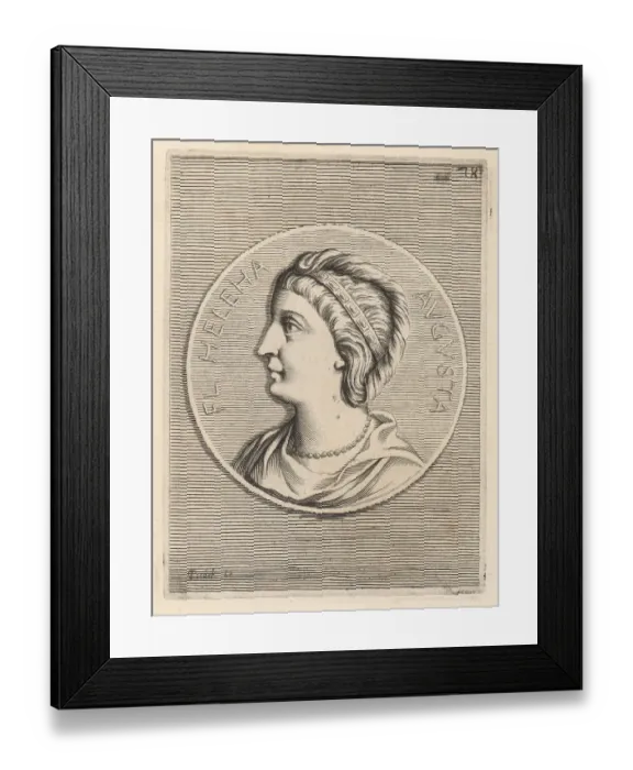 Framed Print : Flavia Julia Helena Augusta, mother of Constantine the Great, c Framed Print : Flavia Julia Helena Augusta, mother of Constantine the Great, c