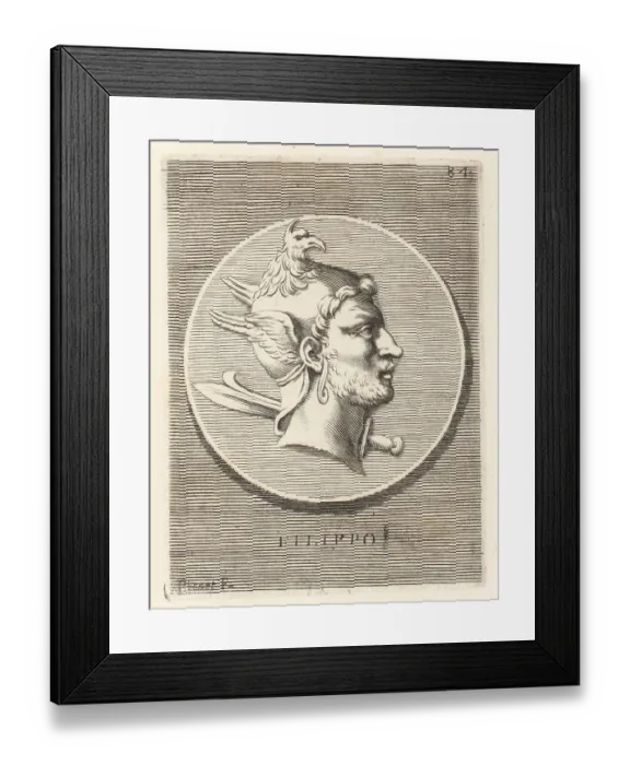 Framed Print : King Philip II of Macedon, father of Alexander the Great Framed Print : King Philip II of Macedon, father of Alexander the Great