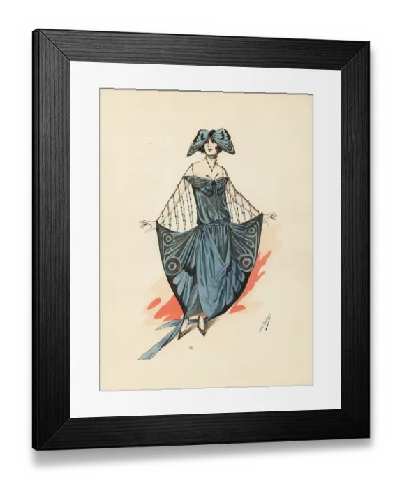 Framed Print : Woman in a fancy dress costume as a butterfly Framed Print : Woman in a fancy dress costume as a butterfly