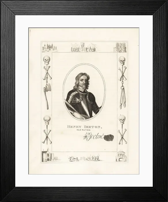 Framed Print : Henry Ireton, died November 1651 Framed Print : Henry Ireton, died November 1651