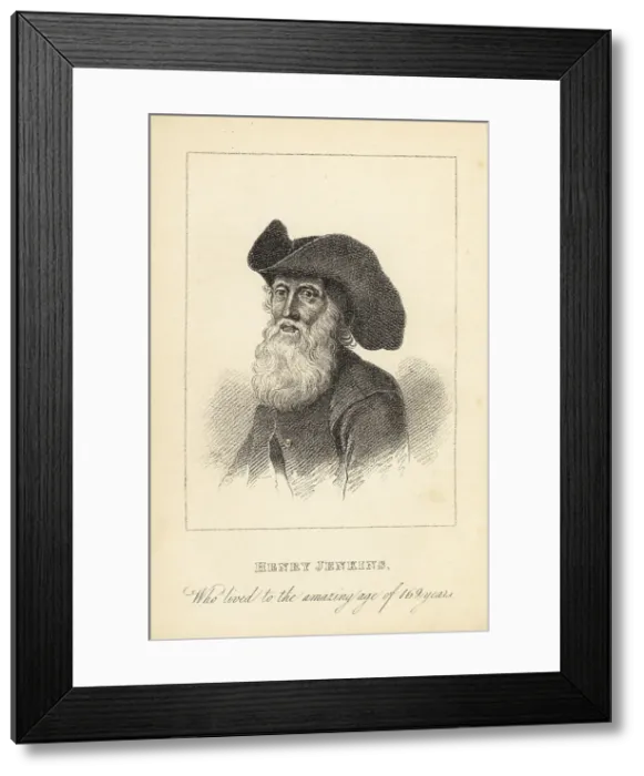 Framed Print : Henry Jenkins, who lived to the amazing age of 169 years Framed Print : Henry Jenkins, who lived to the amazing age of 169 years