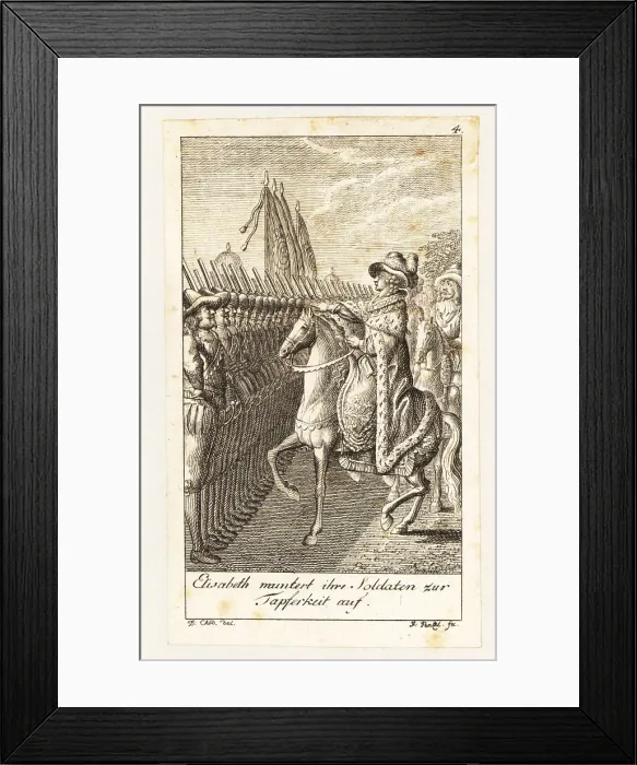Framed Print : Queen Elizabeth I of England at Tilbury, 1588 Framed Print : Queen Elizabeth I of England at Tilbury, 1588