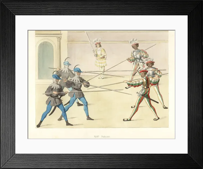 Framed Print : Scene from a tournament at Nuremberg, 16th century Framed Print : Scene from a tournament at Nuremberg, 16th century