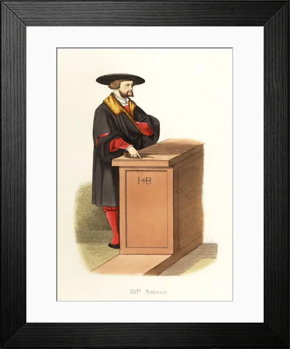 Framed Print : Portrait of Sebald Beham, 1534 Framed Print : Portrait of Sebald Beham, 1534