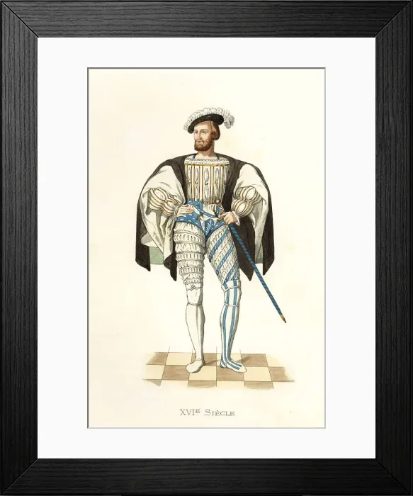 Framed Print : Claude, Duke of Guise, at age 30, 1496-1550 Framed Print : Claude, Duke of Guise, at age 30, 1496-1550
