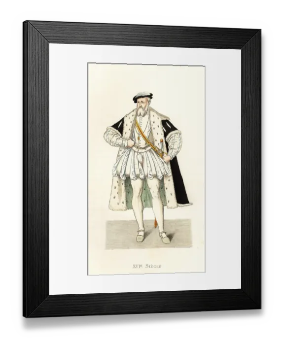 Framed Print : Portrait of Francis, Duke of Guise, 1519-1563 Framed Print : Portrait of Francis, Duke of Guise, 1519-1563