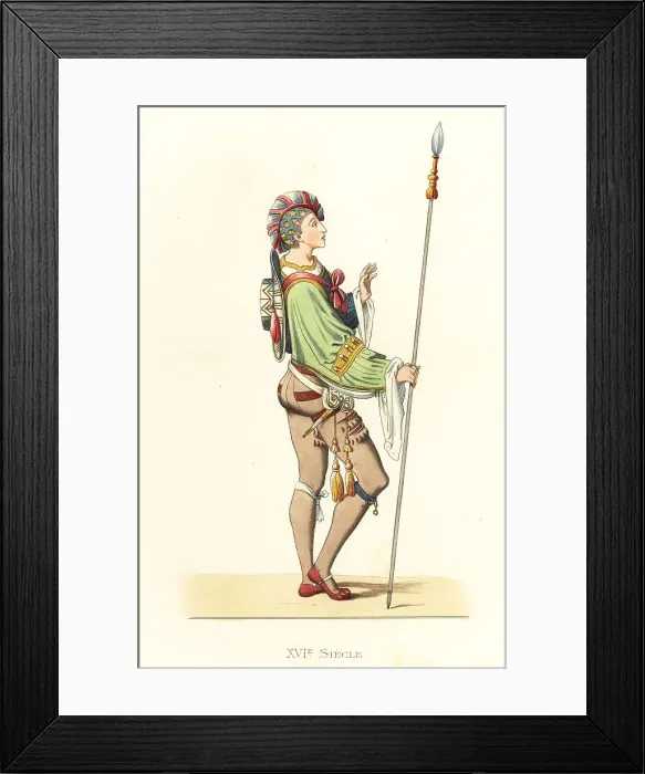 Framed Print : Flemish squire, 16th century Framed Print : Flemish squire, 16th century