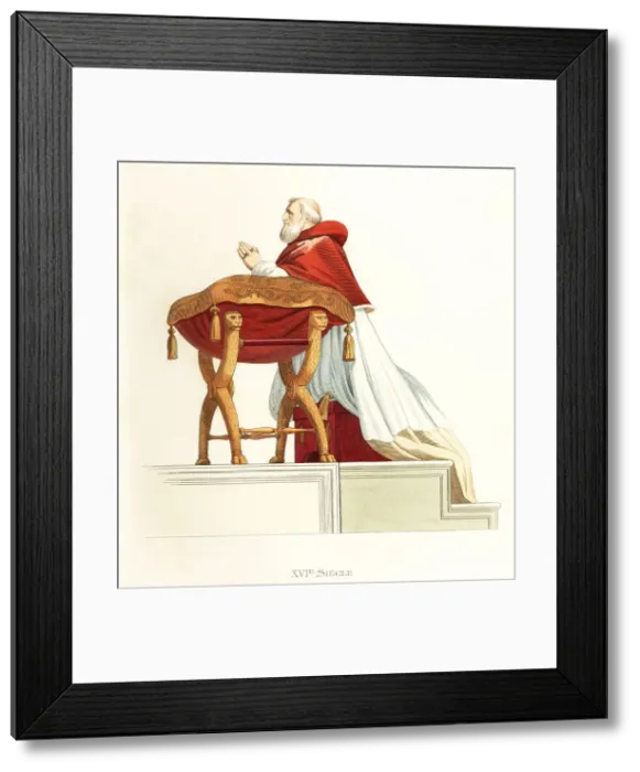 Framed Print : Pope Julius II, 16th century Framed Print : Pope Julius II, 16th century