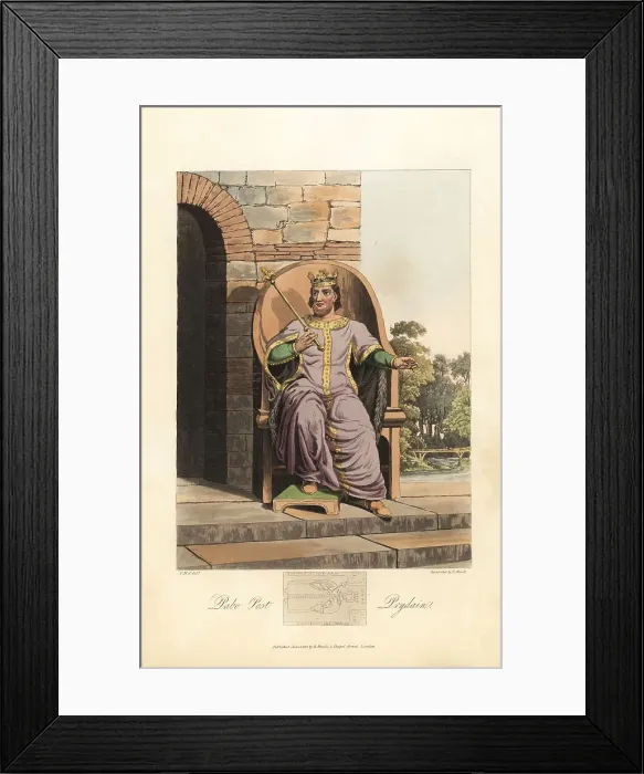 Framed Print : Pabo, the Pillar of Britain, son of Arthwys ab Mor, 5th century Framed Print : Pabo, the Pillar of Britain, son of Arthwys ab Mor, 5th century
