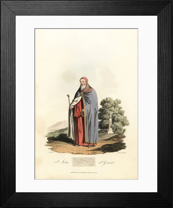 Framed Print : Saint Jestin ab Geraint Framed Print : Saint Jestin ab Geraint