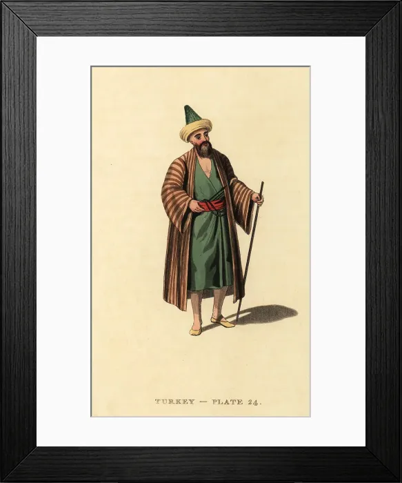 Framed Print : Dervise or Dervish man Framed Print : Dervise or Dervish man