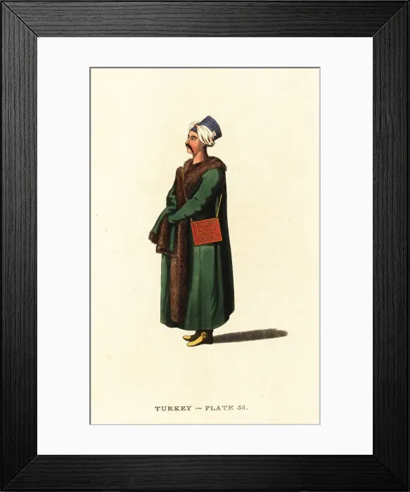 Framed Print : Private secretary to the Sultan Framed Print : Private secretary to the Sultan