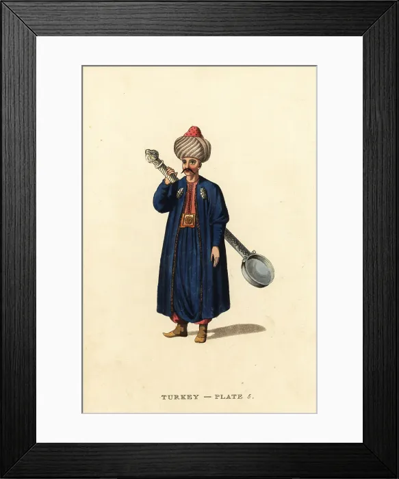 Framed Print : Ladle-bearer to the Janissaries Framed Print : Ladle-bearer to the Janissaries