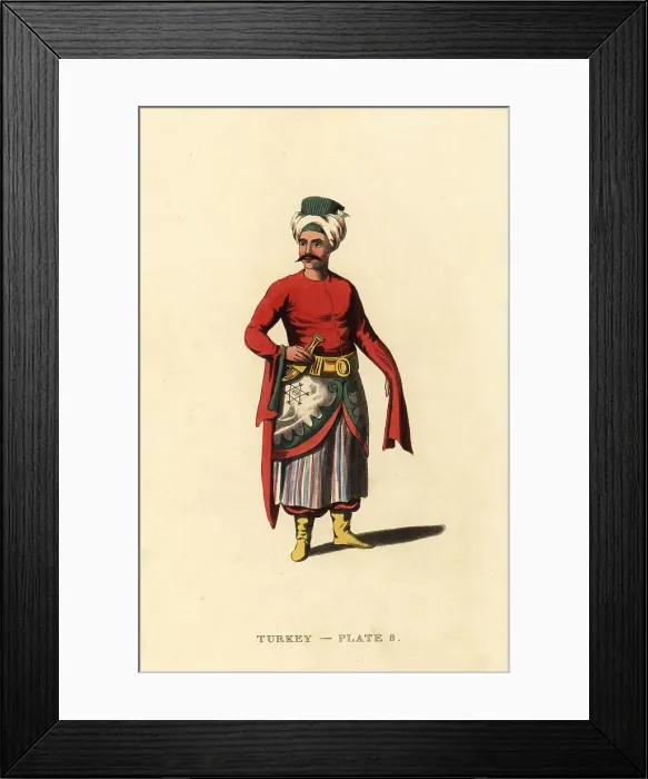 Framed Print : Domestic servant of the Grand Vizier Framed Print : Domestic servant of the Grand Vizier