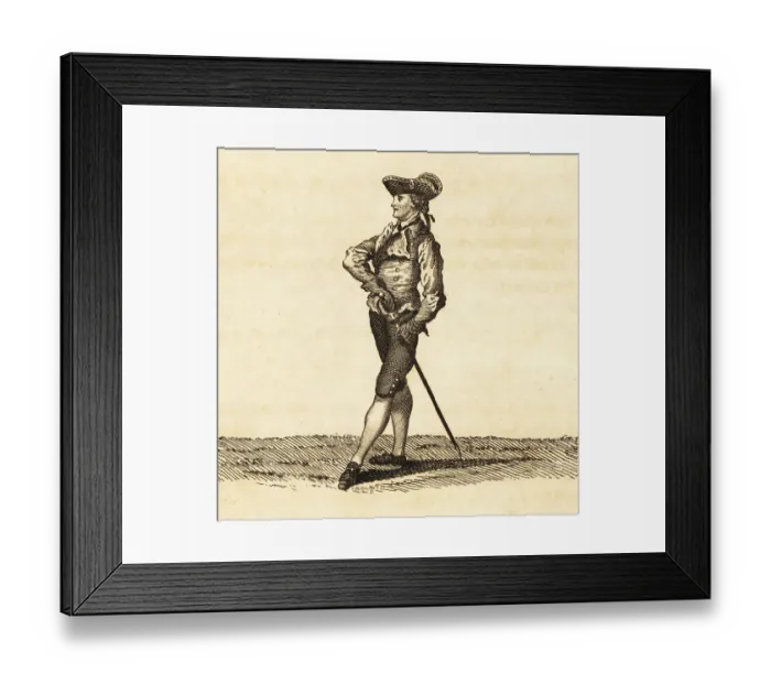 Framed Print : Portrait of Domenico Angelo, Italian sword and fencing master Framed Print : Portrait of Domenico Angelo, Italian sword and fencing master